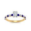 Load image into Gallery viewer, shared-prong-thin-radiant-engagement-ring-with-sapphire-in-FDENS3023RARGSABL-NL-YG