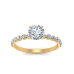 Load image into Gallery viewer, shared-prong-thin-round-engagement-ring-in-FDENS3023ROR-NL-YG
