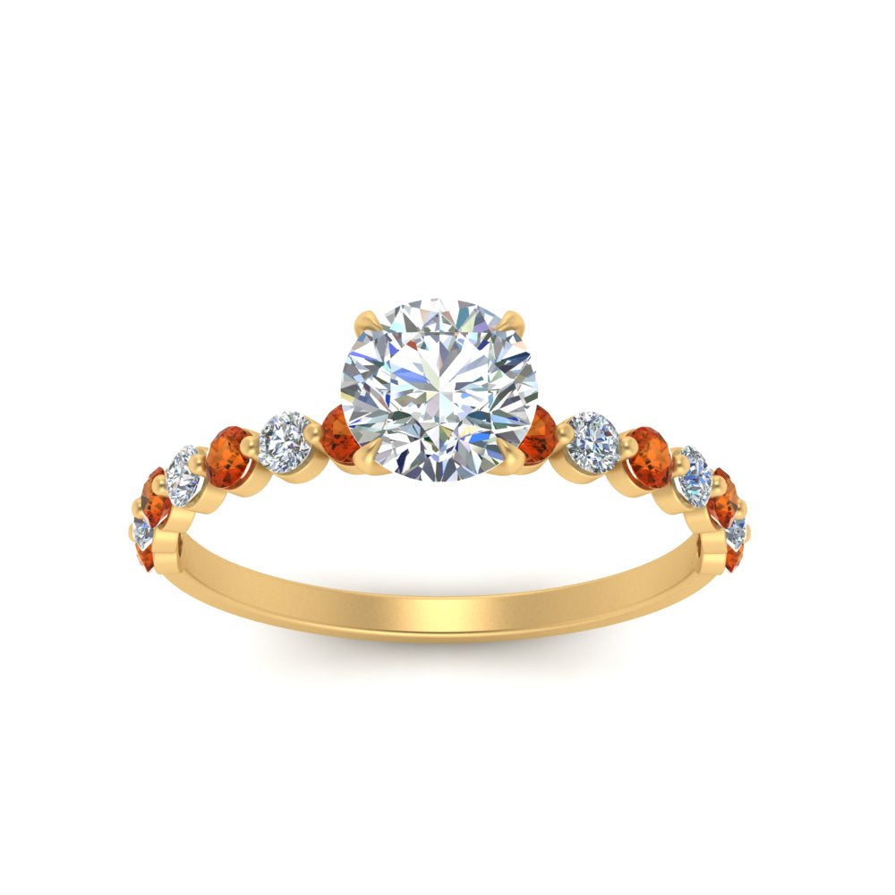 shared-prong-thin-round-engagement-ring-with-orange-sapphire-in-FDENS3023RORGSAOR-NL-YG