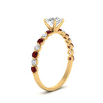 Load image into Gallery viewer, shared-prong-thin-round-engagement-ring-with-ruby-in-FDENS3023RORGRUDR-NL-YG
