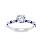 Load image into Gallery viewer, shared-prong-thin-round-engagement-ring-with-sapphire-in-FDENS3023RORGSABL-NL-WG
