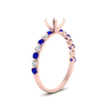 Load image into Gallery viewer, shared-prong-thin-semi-mount-engagement-ring-with-sapphire-in-FDENS3023SMRGSABL-NL-RG
