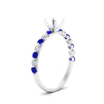 Load image into Gallery viewer, shared-prong-thin-semi-mount-engagement-ring-with-sapphire-in-FDENS3023SMRGSABL-NL-WG
