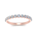 Load image into Gallery viewer, shared-single-prong-half-way-wedding-band-in-rose-gold-FD9478B(0.50ct)-NL-RG

