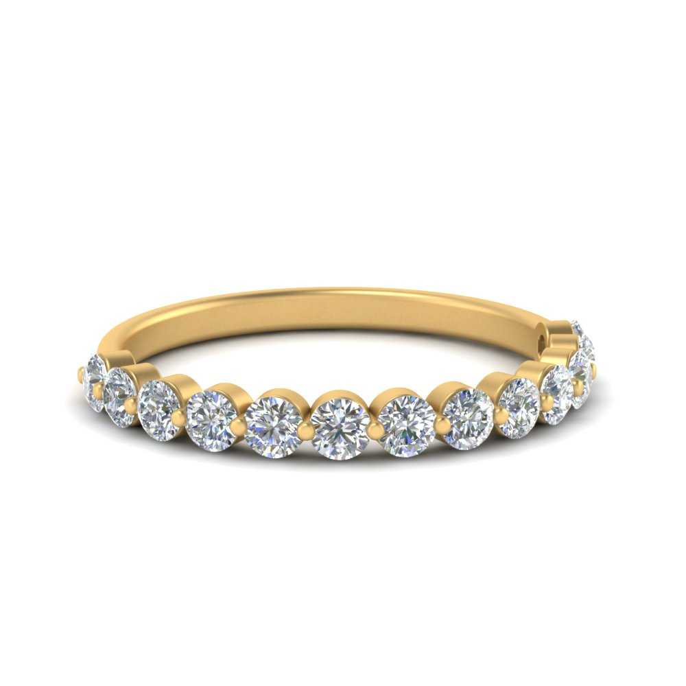 shared-single-prong-half-way-wedding-band-in-yellow-gold-FD9478B(0.50ct)-NL-YG