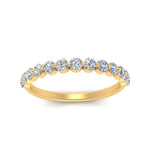 Load image into Gallery viewer, shared-single-prong-half-way-wedding-band-in-yellow-gold-FD9478B(0.50ct)-NL-YG
