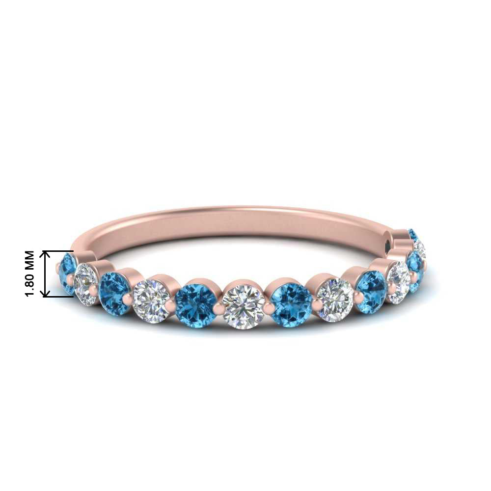 shared-single-prong-half-way-wedding-band-with-blue-topaz-in-rose-gold-FD9478B(0.50ct)GICBLTO-NL-RG