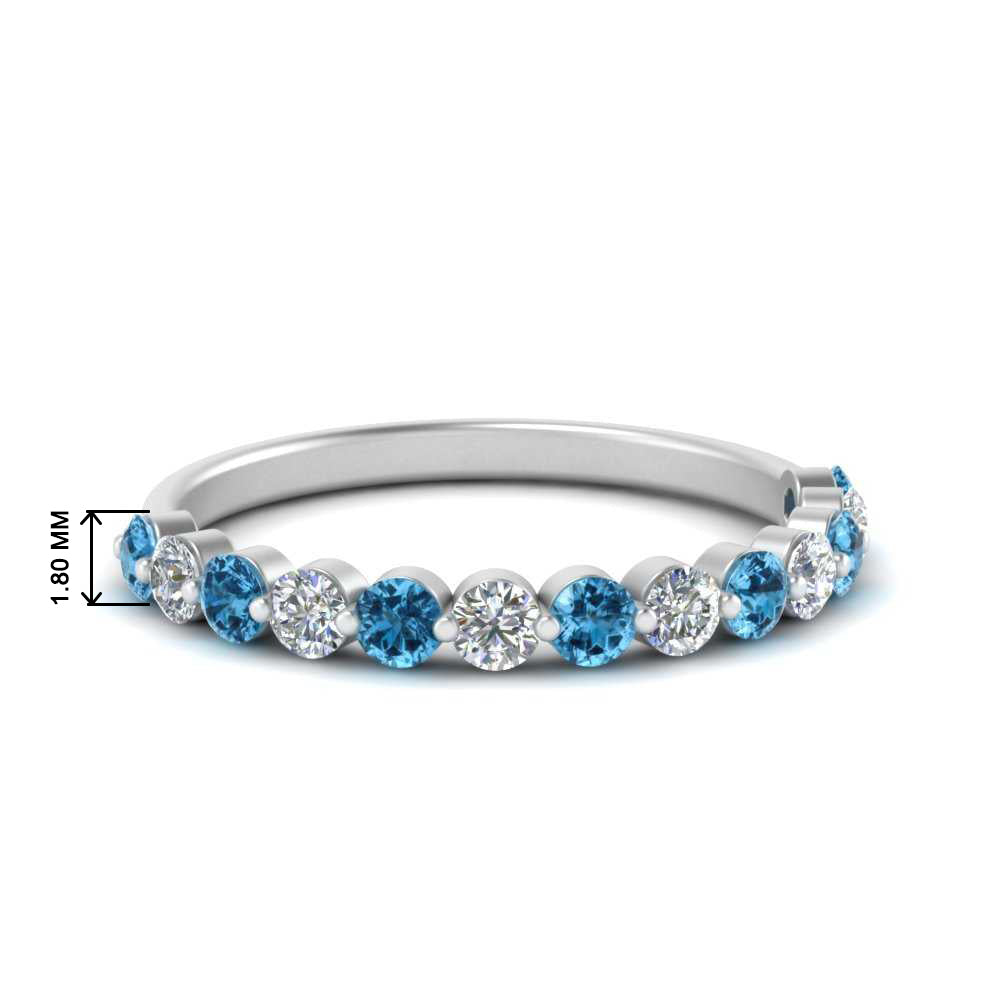 shared-single-prong-half-way-wedding-band-with-blue-topaz-in-white-gold-FD9478B(0.50ct)GICBLTO-NL-WG