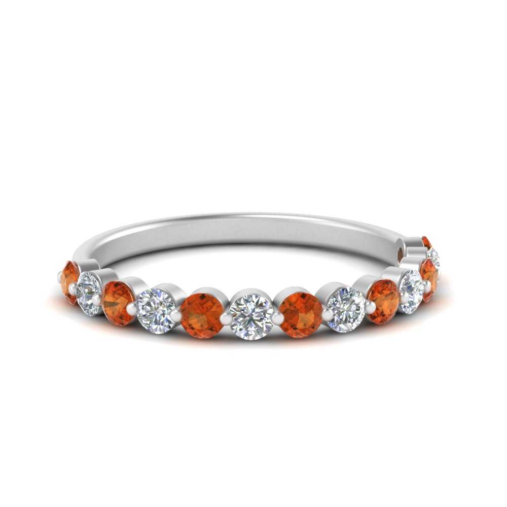 shared-single-prong-half-way-wedding-band-with-orange-sapphire-in-white-gold-FD9478B(0.50ct)GSAOR-NL-WG