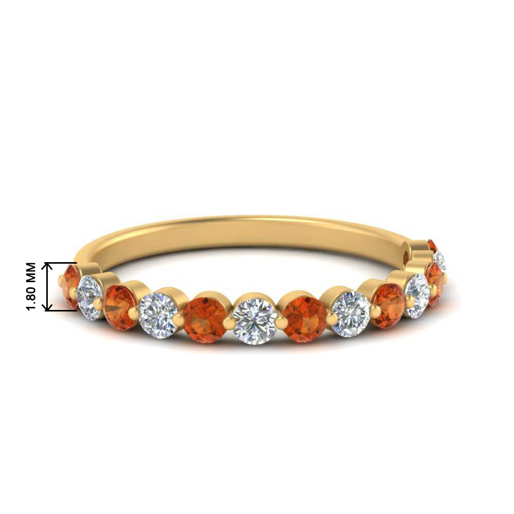 shared-single-prong-half-way-wedding-band-with-orange-sapphire-in-yellow-gold-FD9478B(0.50ct)GSAOR-NL-YG