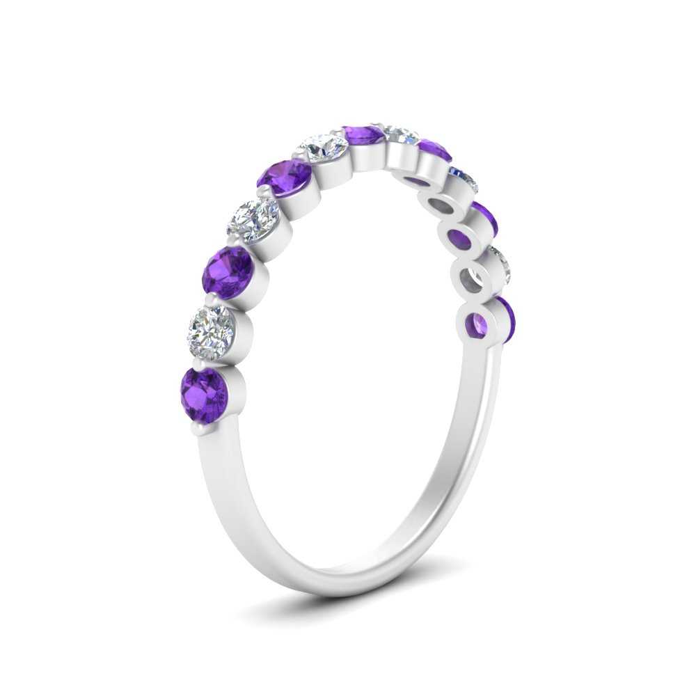 shared-single-prong-half-way-wedding-band-with-purple-topaz-in-white-gold-FD9478B(0.50ct)GVITO-NL-WG