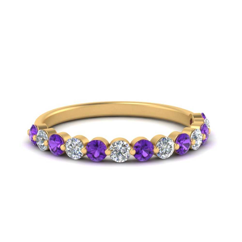 shared-single-prong-half-way-wedding-band-with-purple-topaz-in-yellow-gold-FD9478B(0.50ct)GVITO-NL-YG