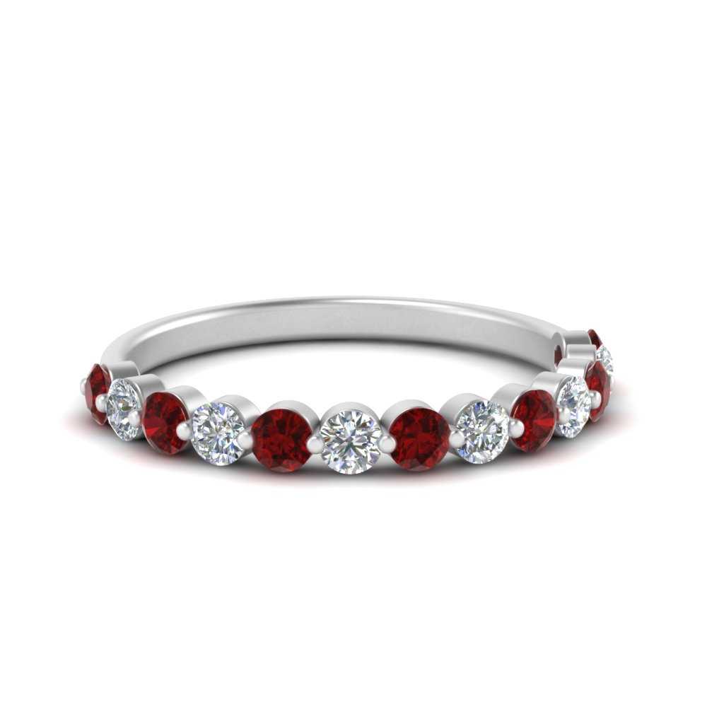 shared-single-prong-half-way-wedding-band-with-ruby-in-white-gold-FD9478B(0.50ct)GRUDR-NL-WG