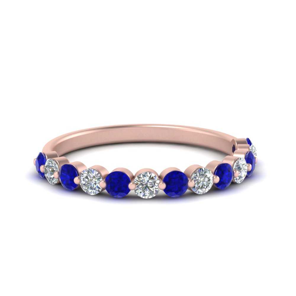 shared-single-prong-half-way-wedding-band-with-sapphire-in-rose-gold-FD9478B(0.50ct)GSABL-NL-RG