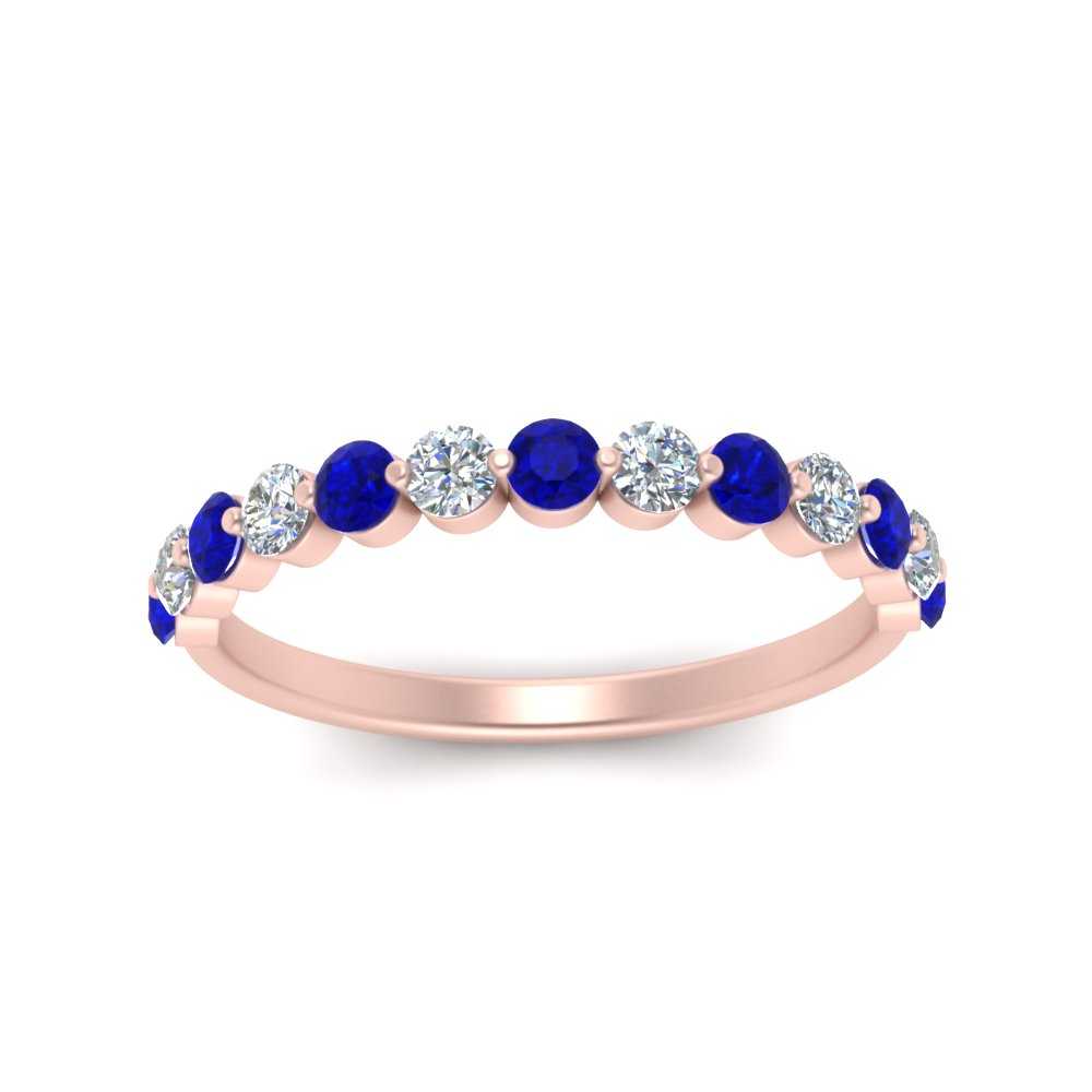 shared-single-prong-half-way-wedding-band-with-sapphire-in-rose-gold-FD9478B(0.50ct)GSABL-NL-RG