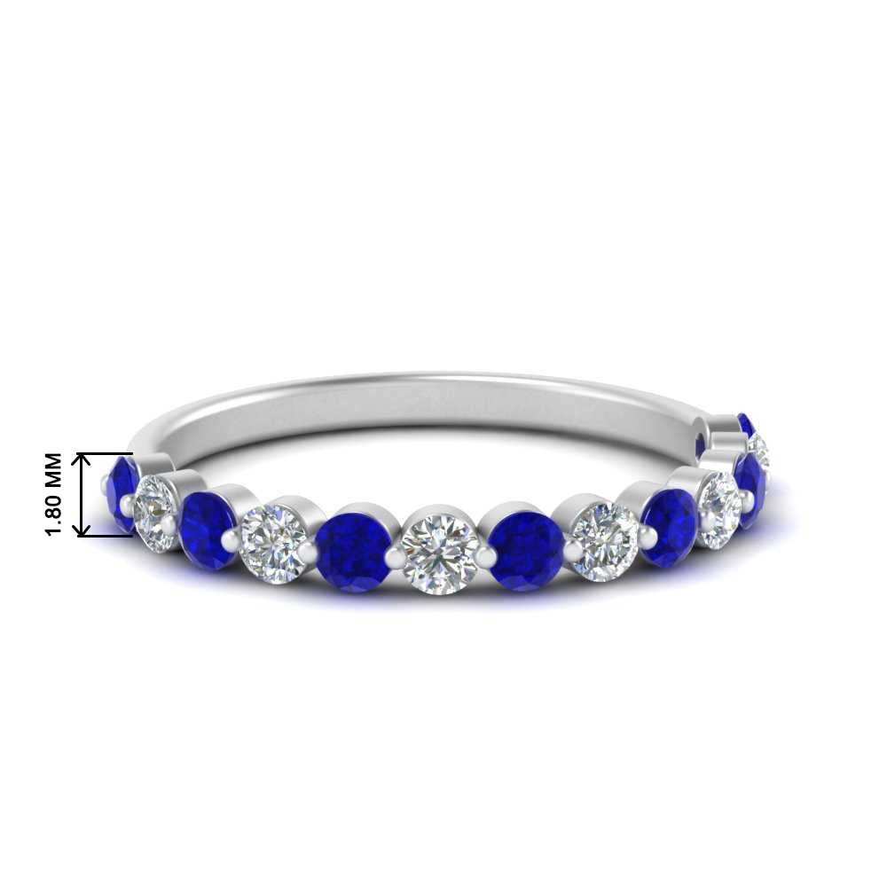 shared-single-prong-half-way-wedding-band-with-sapphire-in-white-gold-FD9478B(0.50ct)GSABL-NL-WG