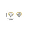 Load image into Gallery viewer, shield-stud-diamond-earrings-in-yellow-gold-FDEAR11470ANGLE1-NL-YG.jpg