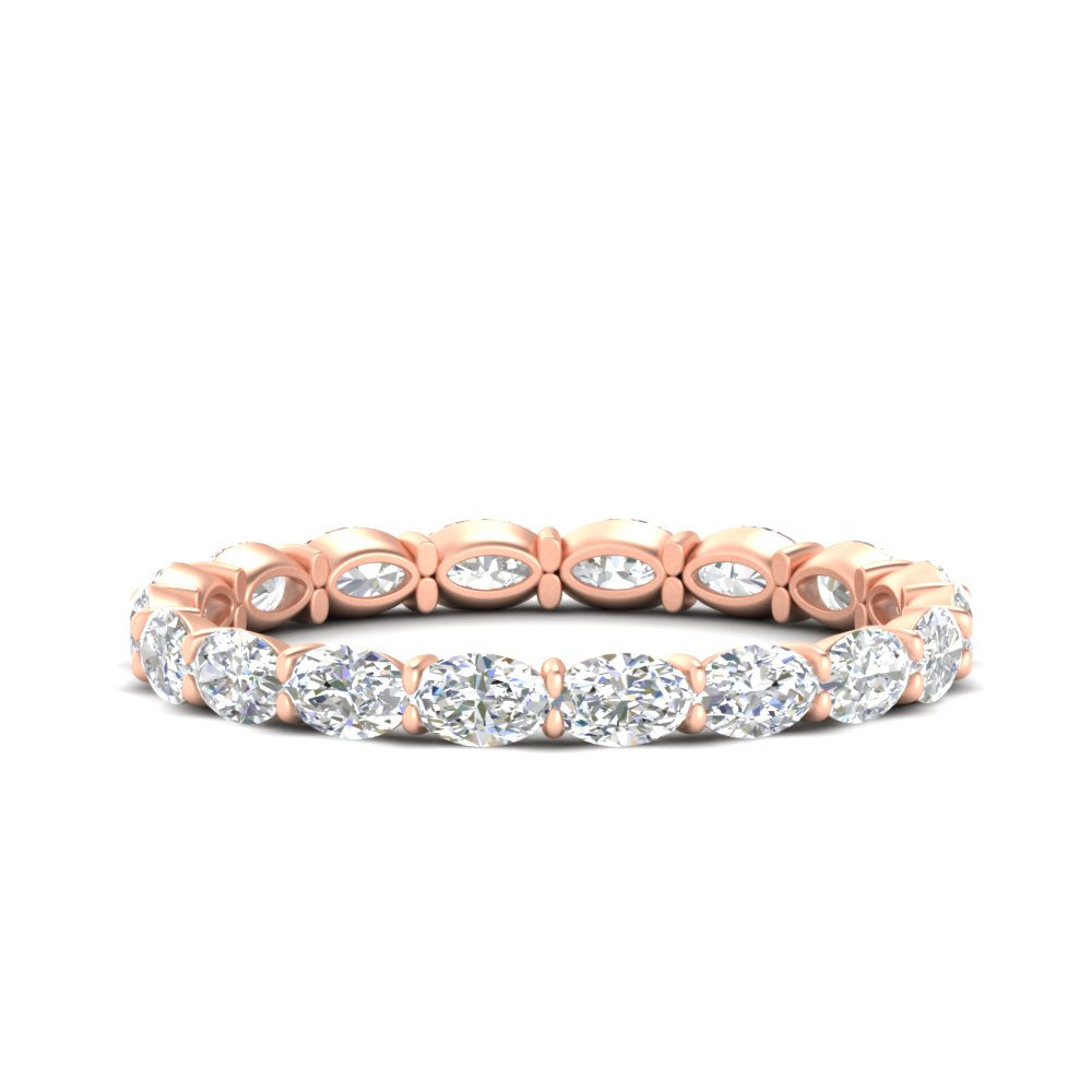 sideways-oval-shape-2-carat-eternity-diamond-wedding-ring-in-rose-gold-FDEWB8425OV-2.00CT-NL-RG