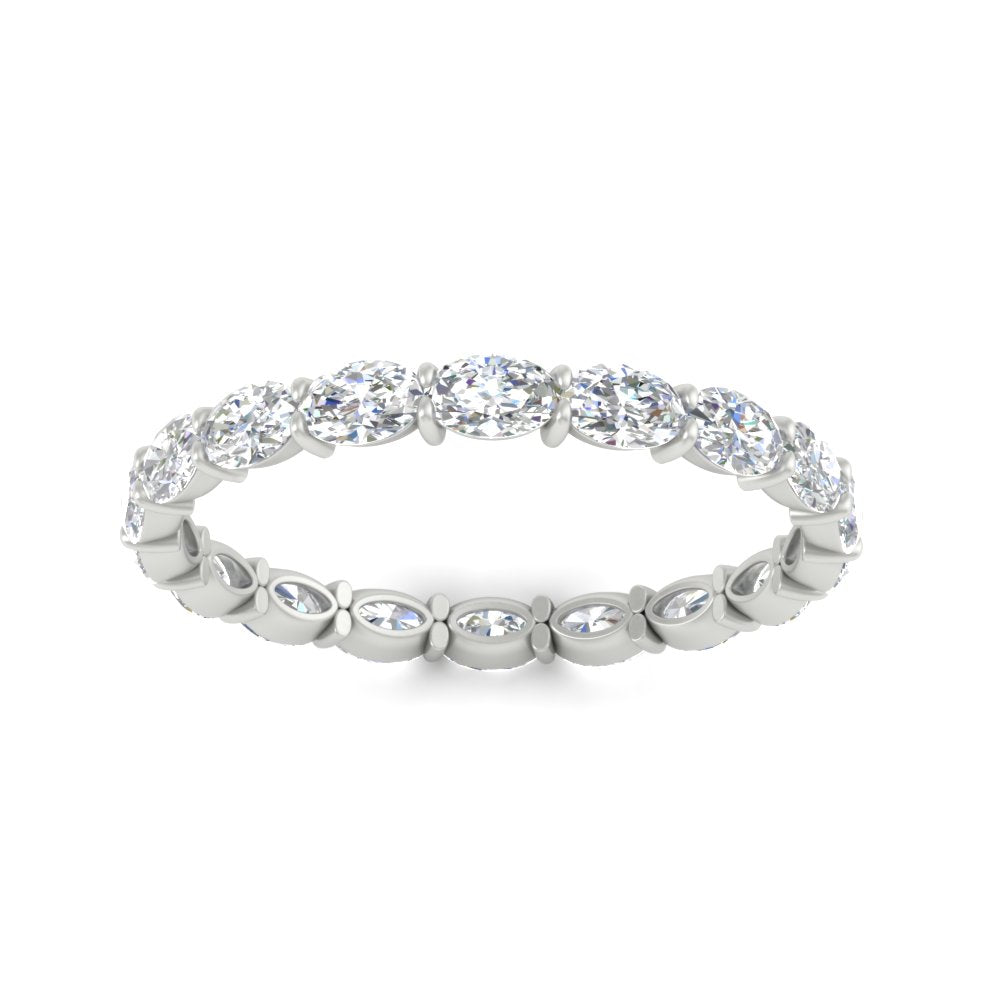 sideways-oval-shape-2-carat-eternity-diamond-wedding-ring-in-white-gold-FDEWB8425OVANGLE5-2.00CT-NL-WG