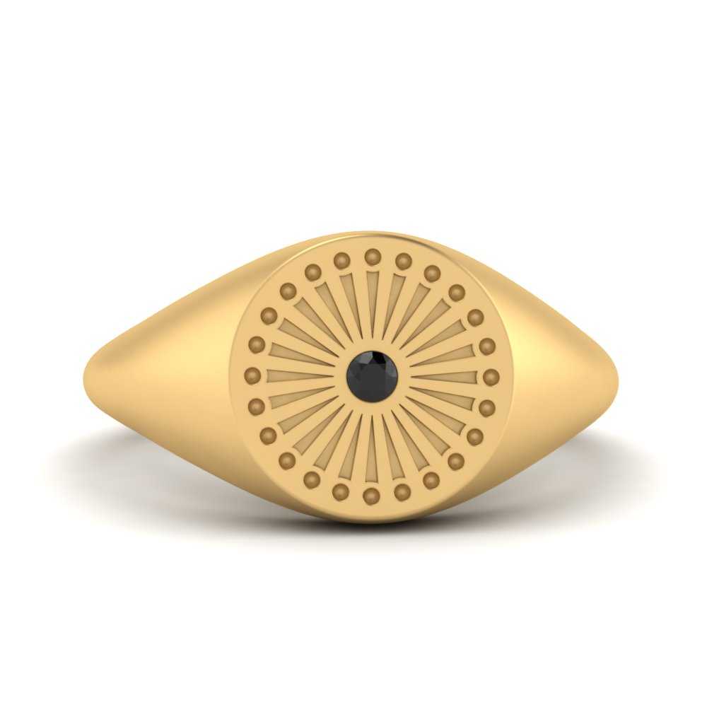 Signet Rays Ring