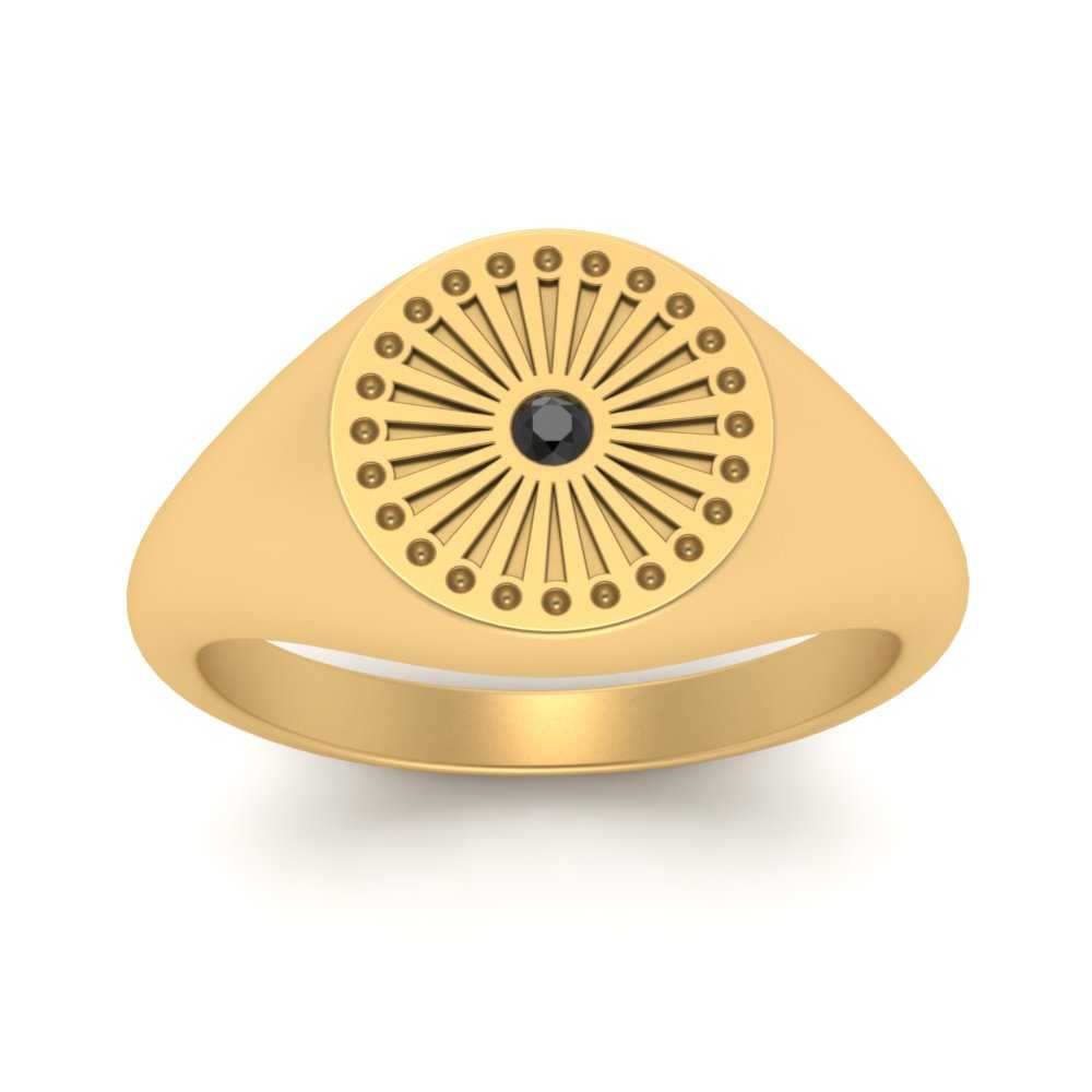 Signet Rays Ring