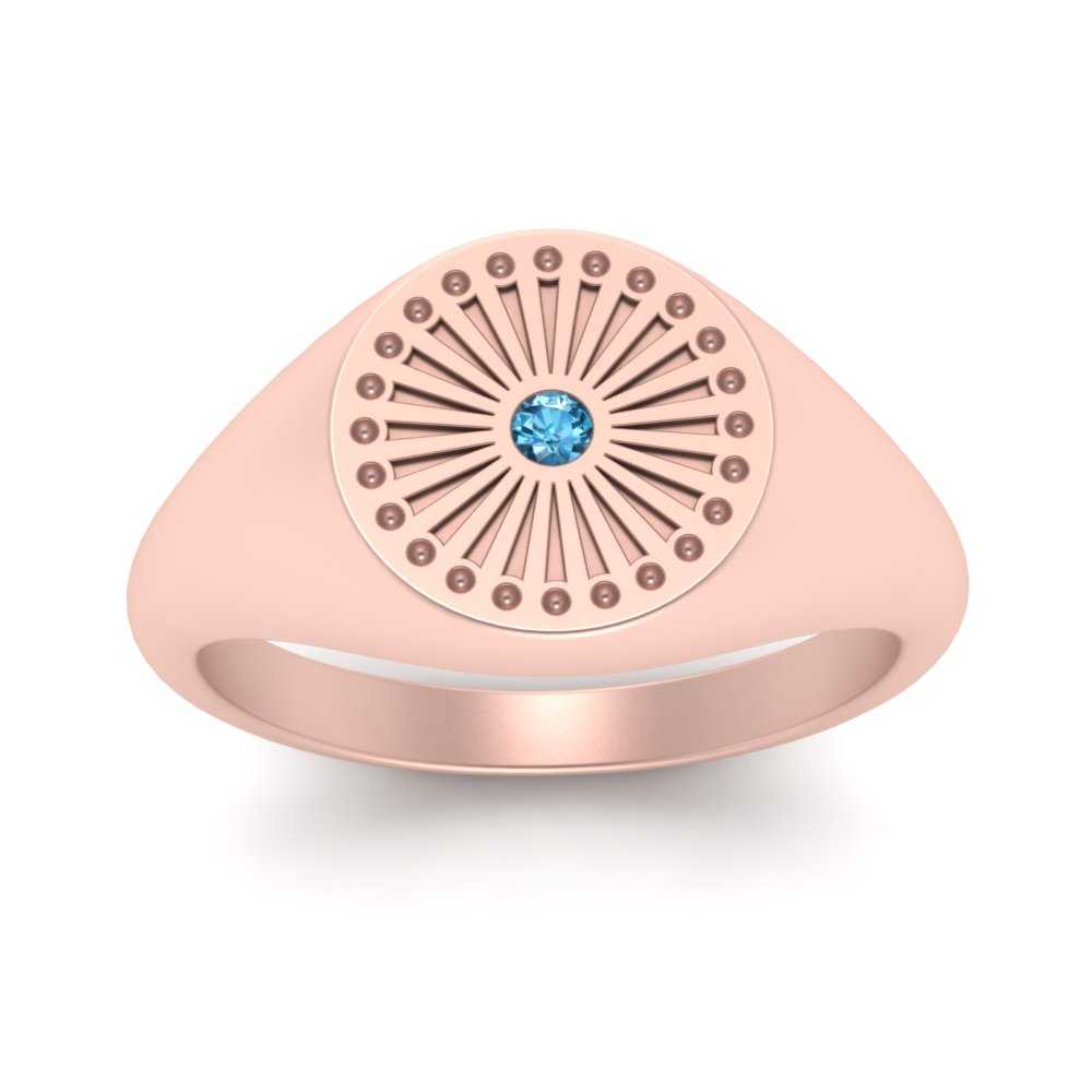 Signet Rays Ring