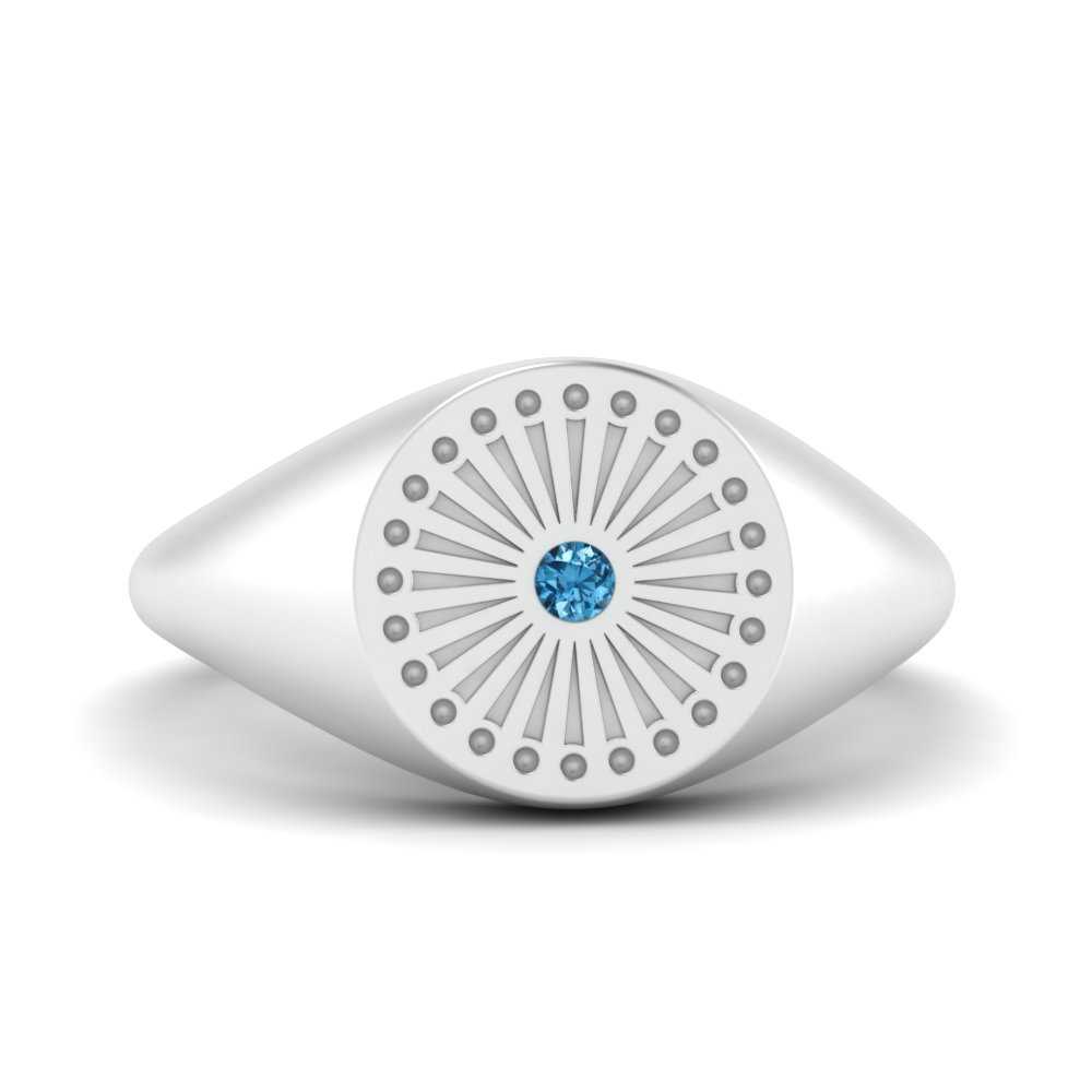 Signet Rays Ring