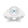 Load image into Gallery viewer, Signet Rays Ring