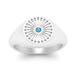 Load image into Gallery viewer, Signet Rays Ring
