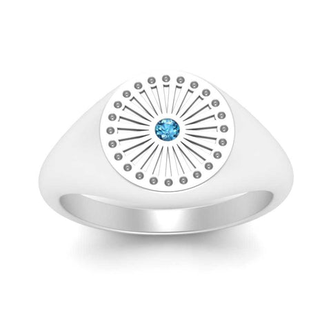 Signet Rays Ring
