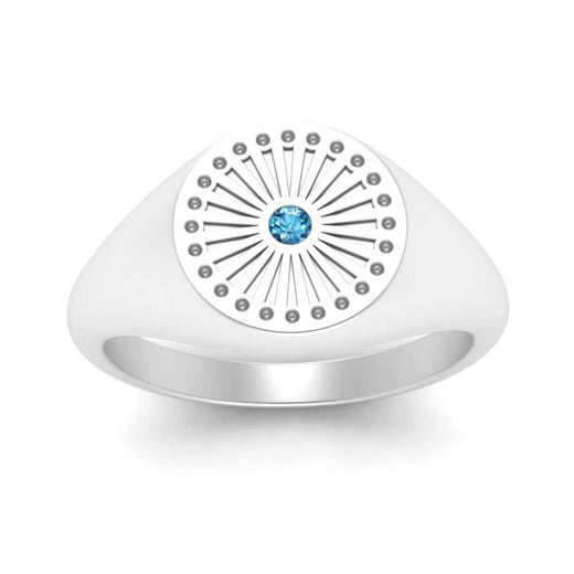 Signet Rays Ring