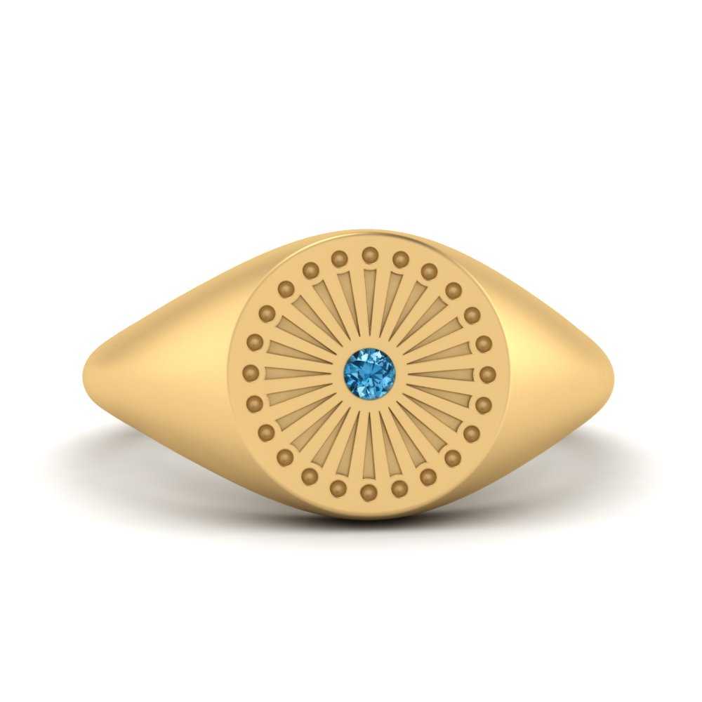 Signet Rays Ring