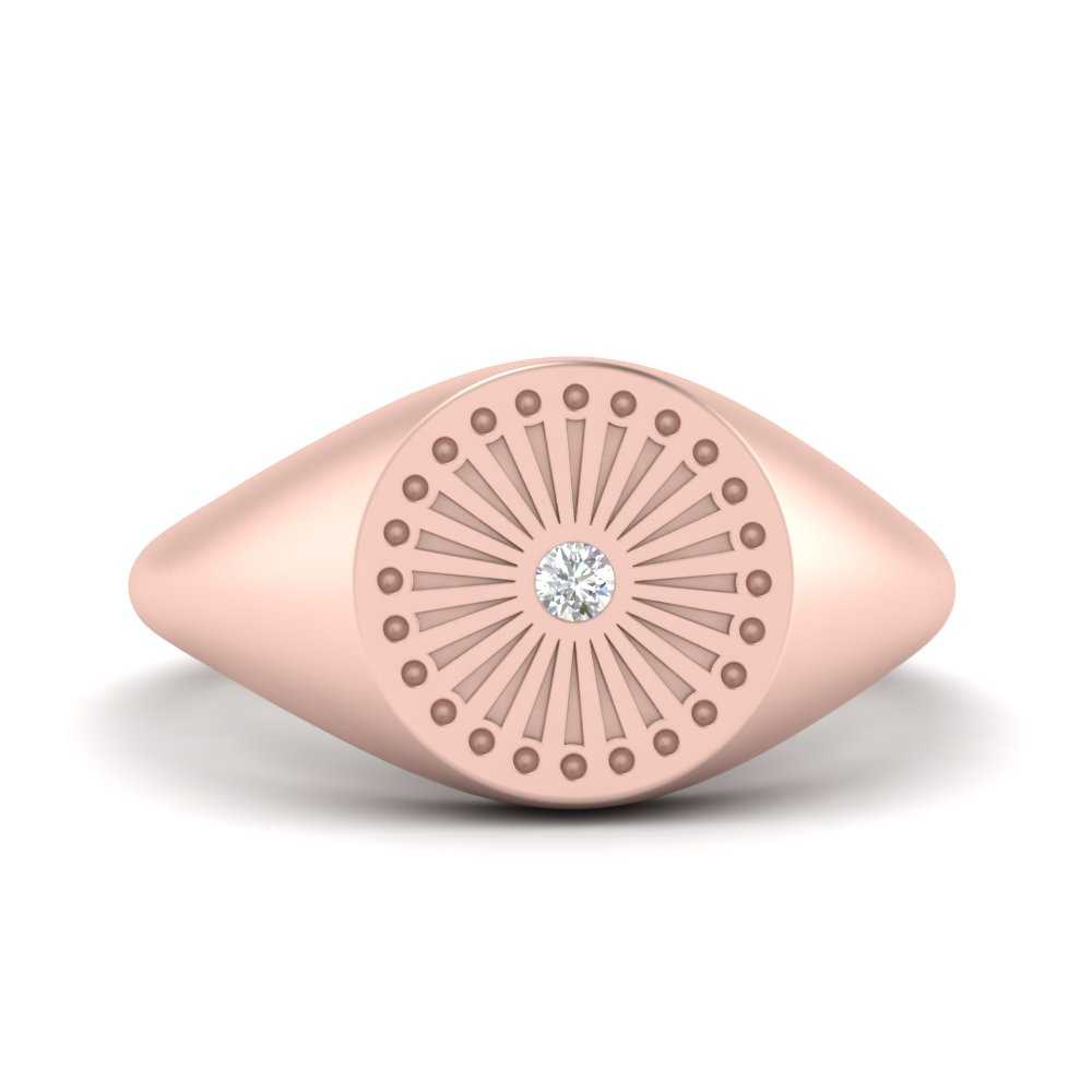 Signet Rays Ring