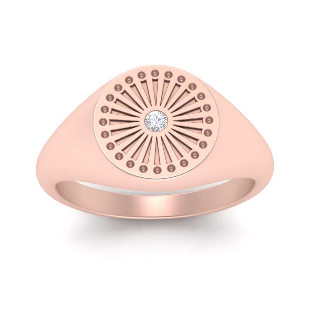 Signet Rays Ring