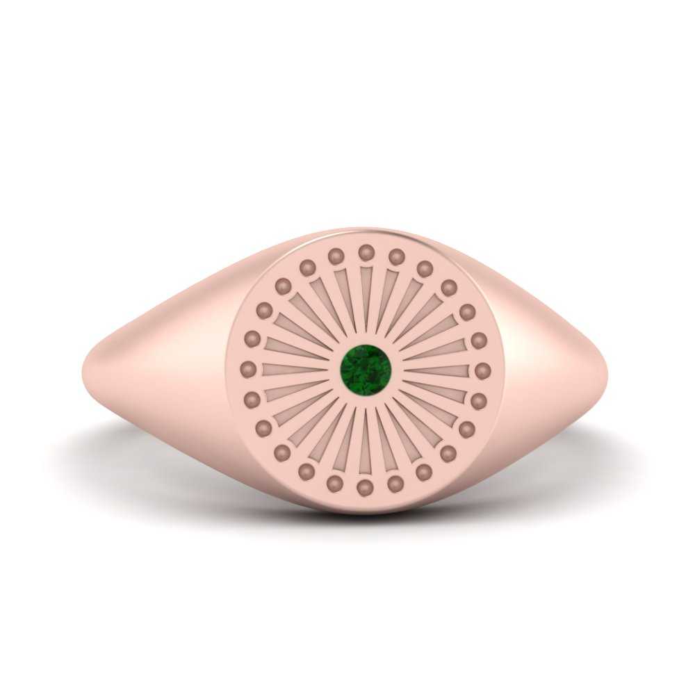 Signet Rays Ring