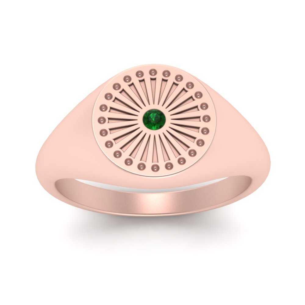 Signet Rays Ring