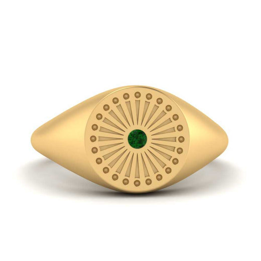 Signet Rays Ring