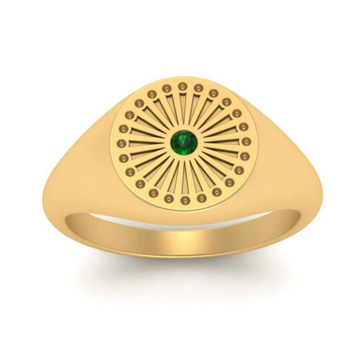 Signet Rays Ring