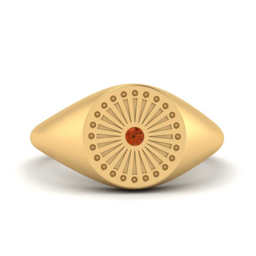 Signet Rays Ring