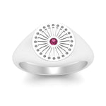 Load image into Gallery viewer, Signet Rays Ring
