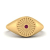 Load image into Gallery viewer, Signet Rays Ring