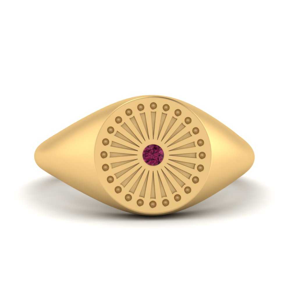 Signet Rays Ring
