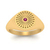 Load image into Gallery viewer, Signet Rays Ring