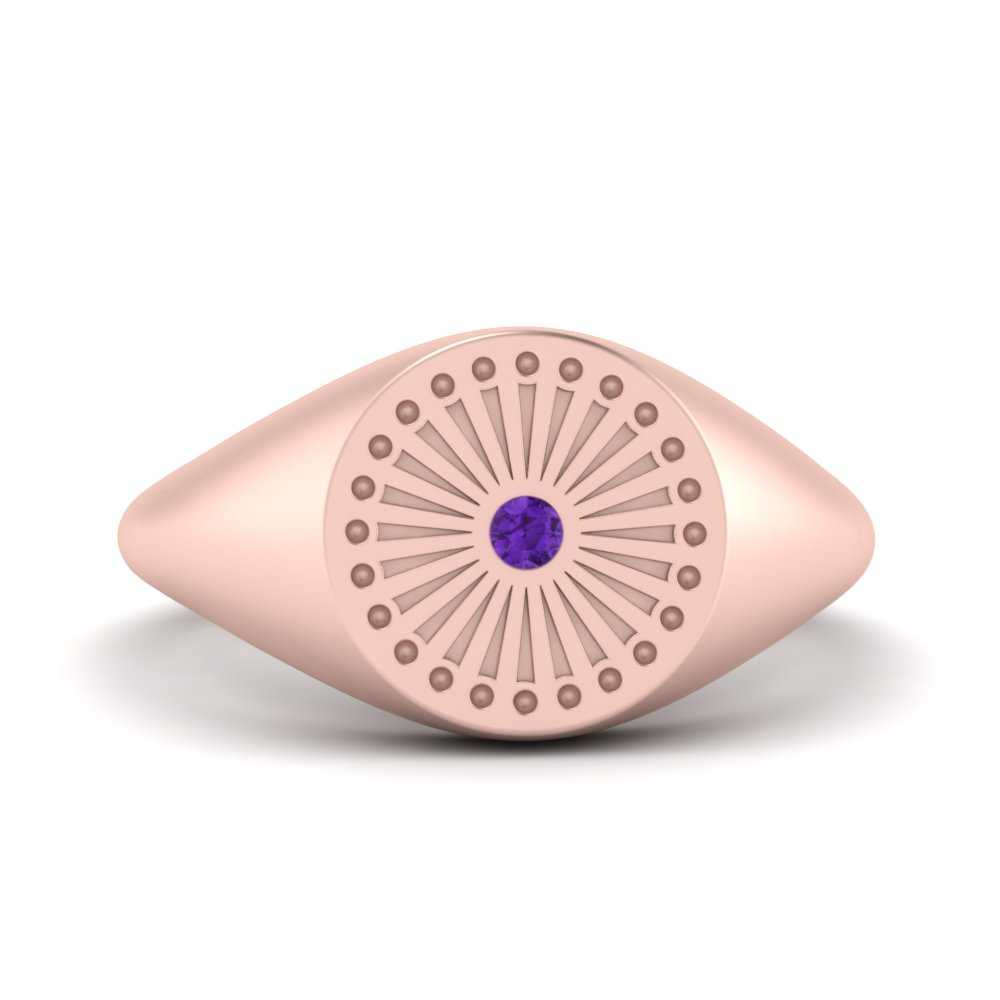 Signet Rays Ring