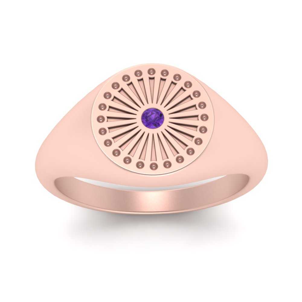 Signet Rays Ring