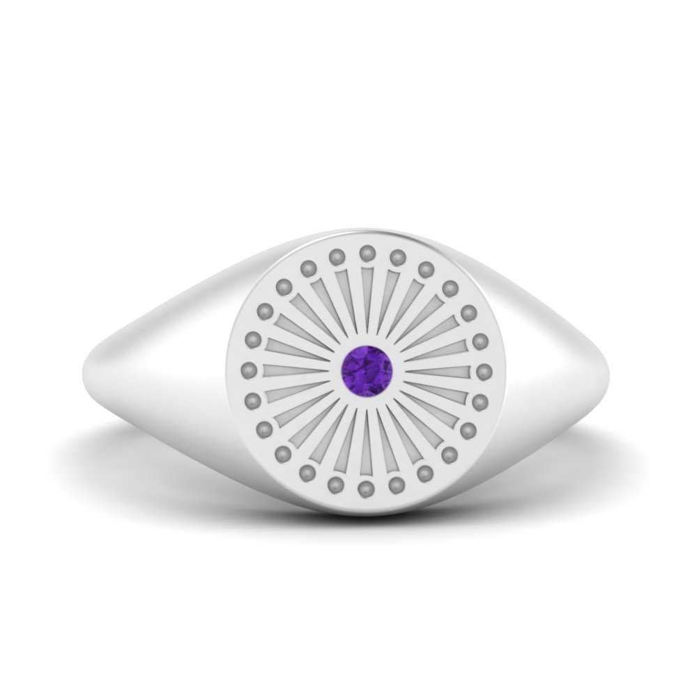 Signet Rays Ring