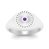Load image into Gallery viewer, Signet Rays Ring