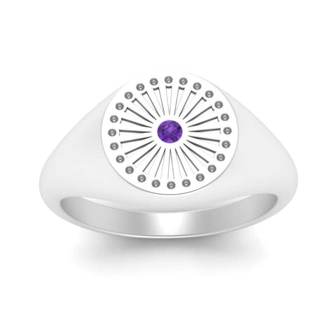 Signet Rays Ring