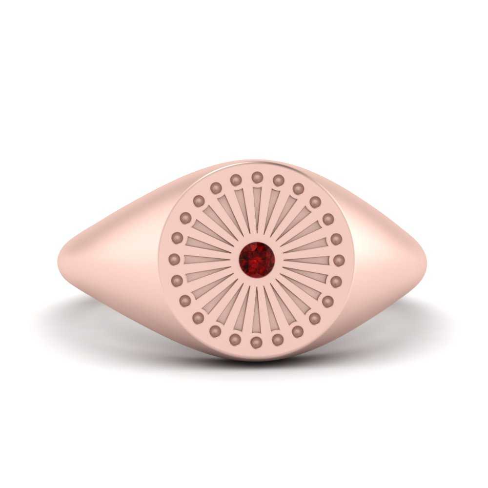Signet Rays Ring