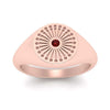 Load image into Gallery viewer, Signet Rays Ring